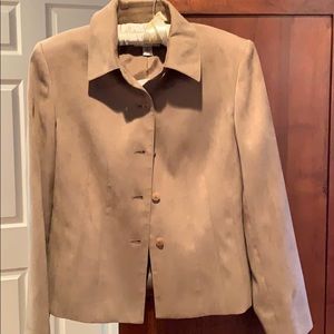 Talbots New short tan blazer